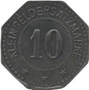 10 Pfennig - Eschwege, Germany,  reverse image