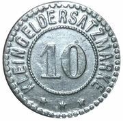 10 Pfennig - Fulda, Germany, 1917 reverse image