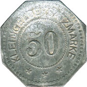 50 Pfennig - Fulda, Germany, 1917 reverse image