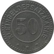 50 Pfennig - Fulda, Germany, 1917 reverse image