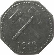 5 Pfennig - Grossalmerode von Waitzische Erben, Germany, 1918 reverse image