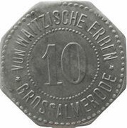 10 Pfennig - Grossalmerode von Waitzische Erben obverse image