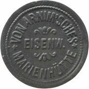 2 Pfennig - Grossauheim von Arnim'sches Eisenw. Marienhütte obverse image