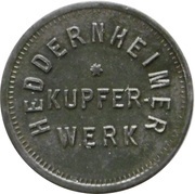 1 Pfennig - Heddernheim Kupfer Werk obverse image