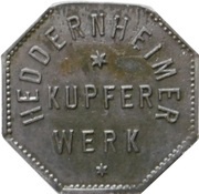 50 Pfennig - Heddernheim Kupfer Werk obverse image