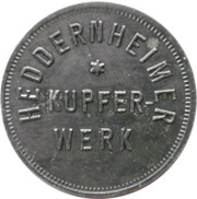2 Pfennig - Heddernheim Kupfer Werk obverse image