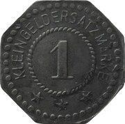 1 Pfennig - Hersfeld, Germany,  reverse image