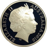 5 Dollars - Elizabeth II 4th Portrait - Invictus Games Sydney 2018 obverse image