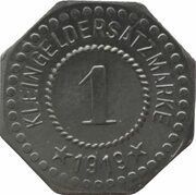 1 Pfennig - Hersfeld, Germany, 1919 reverse image