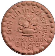 25 Pfennig - Höhr, Germany, 1921 reverse image