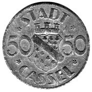 50 Pfennig - Cassel obverse image