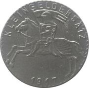1 Pfennig - Marburg an der Lahn, Germany, 1917 reverse image