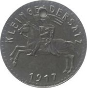 2 Pfennig - Marburg an der Lahn, Germany, 1917 reverse image