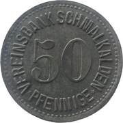 50 Pfennig - Schmalkalden obverse image