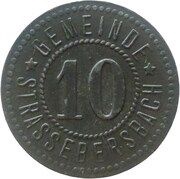 10 Pfennig - Strassebersbach obverse image