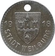 5 Pfennig - Weilburg an der Lahn obverse image