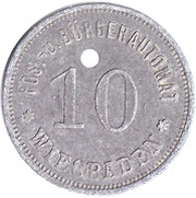 10 Pfennig - Wiesbaden Post- und Bürgerautomat obverse image