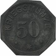 50 Pfennig - Alzey, Germany, 1917 reverse image