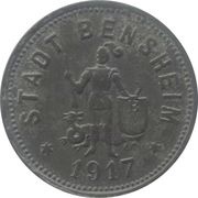 50 Pfennig - Bensheim obverse image