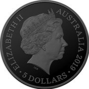5 Dollars - Elizabeth II 4th Portrait - Lesser Bilby obverse image