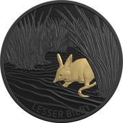 5 Dollars - Elizabeth II 4th Portrait - Lesser Bilby, Australia, 2019 reverse image