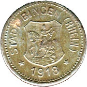 10 Pfennig - Bingen am Rhein obverse image