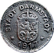 10 Pfennig - Darmstadt obverse image