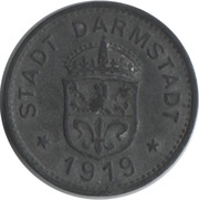 10 Pfennig - Darmstadt obverse image