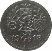 5 Pfennig - Dieburg, Germany, 1918 reverse image