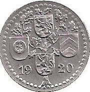 5 Pfennig - Dieburg, Germany, 1920 reverse image