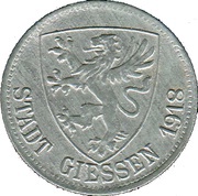 50 Pfennig - Giessen obverse image