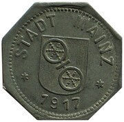 10 Pfennig - Mainz obverse image