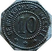 10 Pfennig - Messel Gewerkschaft obverse image