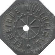 50 Pfennig - Mühlheim am Main obverse image