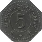 5 Pfennig - Offenbach am Main J. Mayer and Sohn, Germany,  reverse image