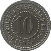 10 Pfennig - Offenbach Collet and Engelhard A.G. obverse image