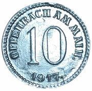 10 Pfennig - Offenbach am Main obverse image