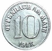 10 Pfennig - Offenbach am Main obverse image