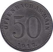 50 Pfennig - Offenbach am Main obverse image