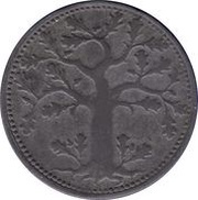 50 Pfennig - Offenbach am Main, Germany, 1917 reverse image