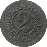 2 Pfennig - Offenbach Collet and Engelhard A.G. obverse image