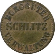 10 Pfennig - Schlitz Burggüter Verwaltung obverse image