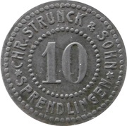 10 Pfennig - Sprendlingen Chr. Strunck and Sohn obverse image