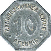 10 Pfennig - Lippe obverse image