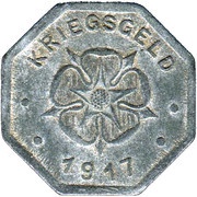 10 Pfennig - Lippe, Germany, 1917 reverse image