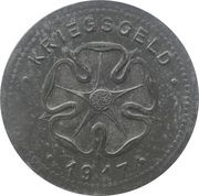 50 Pfennig - Lippe, Germany, 1917 reverse image