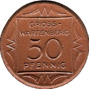 50 Pfennig - Gross-Wartenberg obverse image