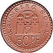 50 Pfennig - Grünberg obverse image