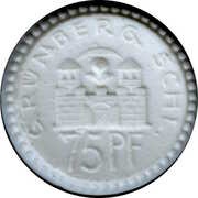 75 Pfennig - Grünberg obverse image