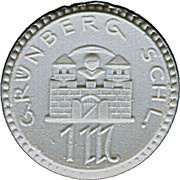 1 Mark - Grünberg obverse image